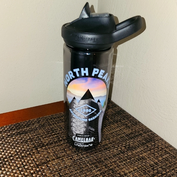 CamelBak Filtered By Lifestraw BPA Free Water Bottle with Mountain Design 800ml - Picture 1 of 5